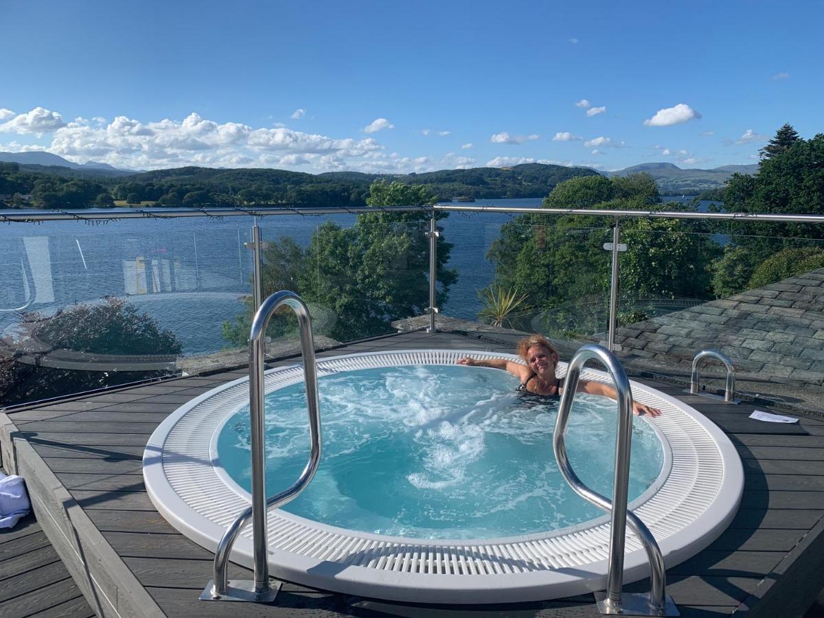 The Penthouse Bowness Luxury Loft Jacuzzi Bath & Complimentary Lakeview Spa Membership Dış mekan fotoğraf